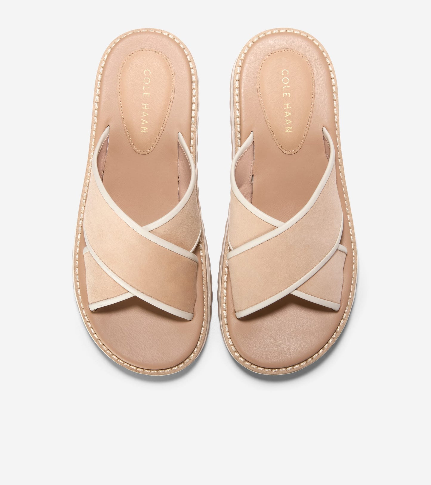 W32817:CH TUSCAN SAND SUEDE/IVORY