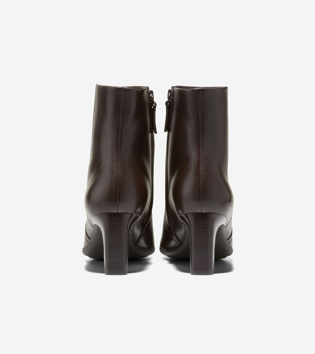 W35187:CH DK CHOCOLATE LTHR/ DK BROWN STACK