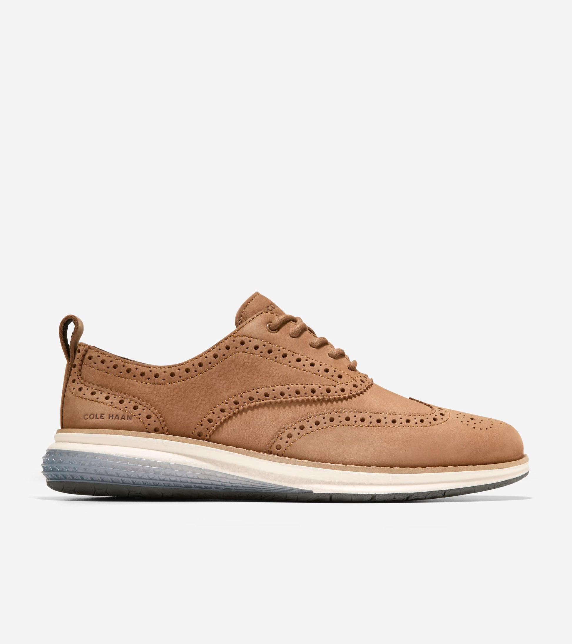 C41644:GOLDEN TOFFEE NUBUCK/ CHINA BLUE/IVORY