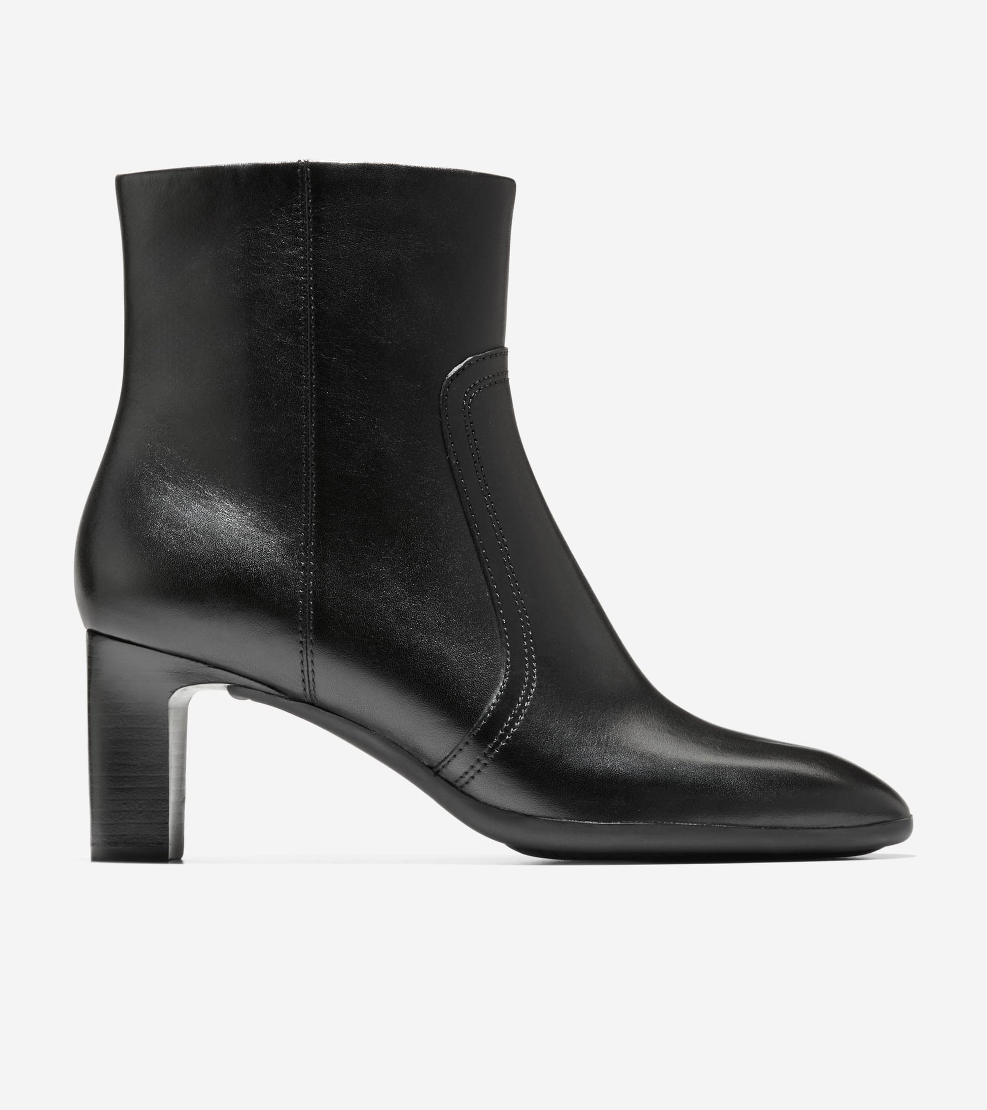 W35186:BLACK LTHR/ BLACK STACK