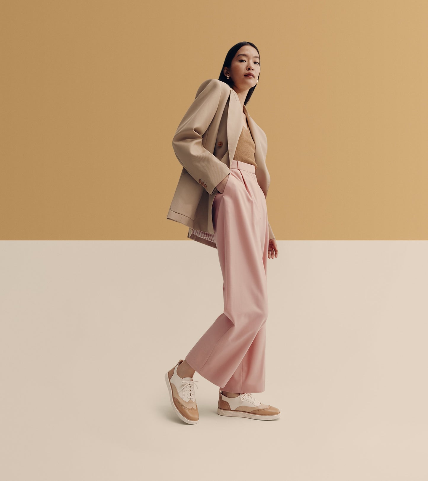 W33211:IVORY/CH TUSCAN SAND/CH OAT/IVORY