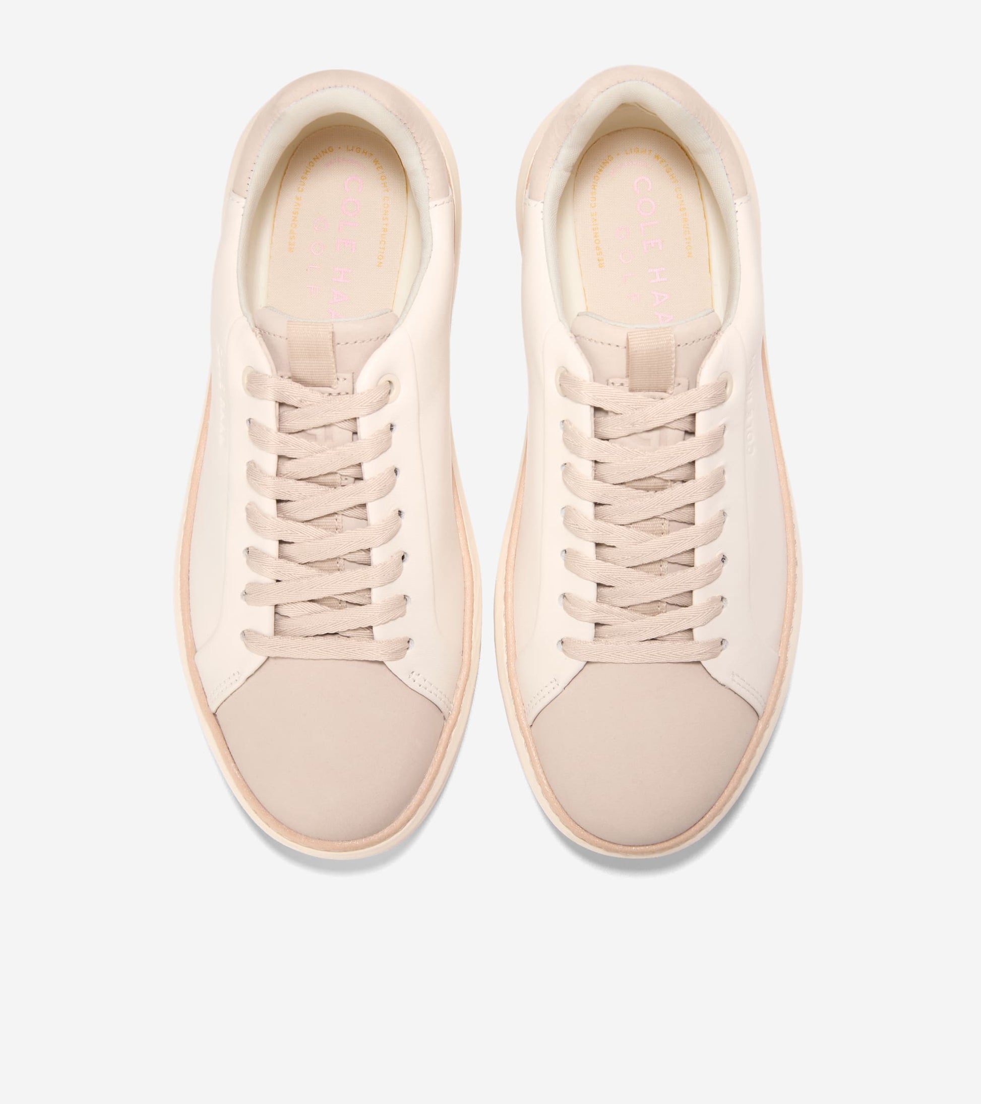 W32962:IVORY WP / CH LT SESAME NUBUCK WP / IVORY