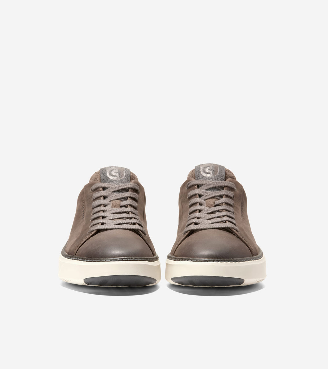 C42222:MOREL NUBUCK / GREY PINSTRIPE / IVORY