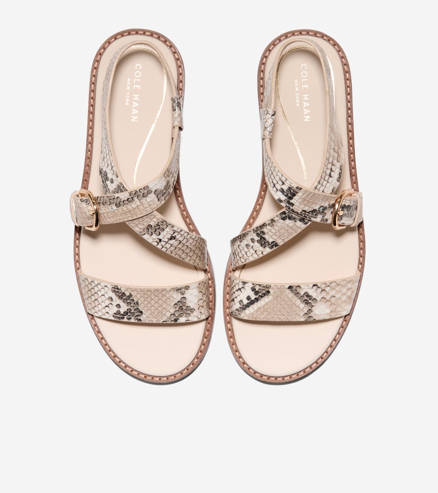 W35572:MOJAVE SNAKE PRINT LEATHER