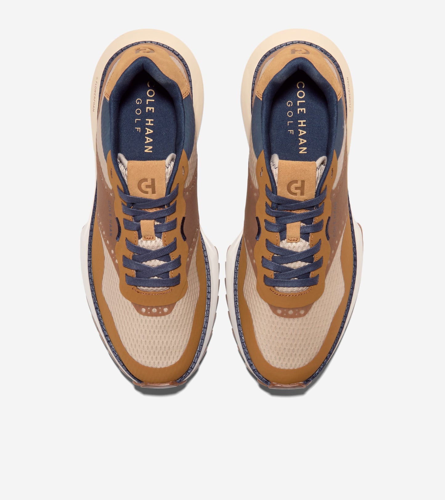 C43356:OXFORD TAN / NAVY BLAZER / SILVER BIRCH WR