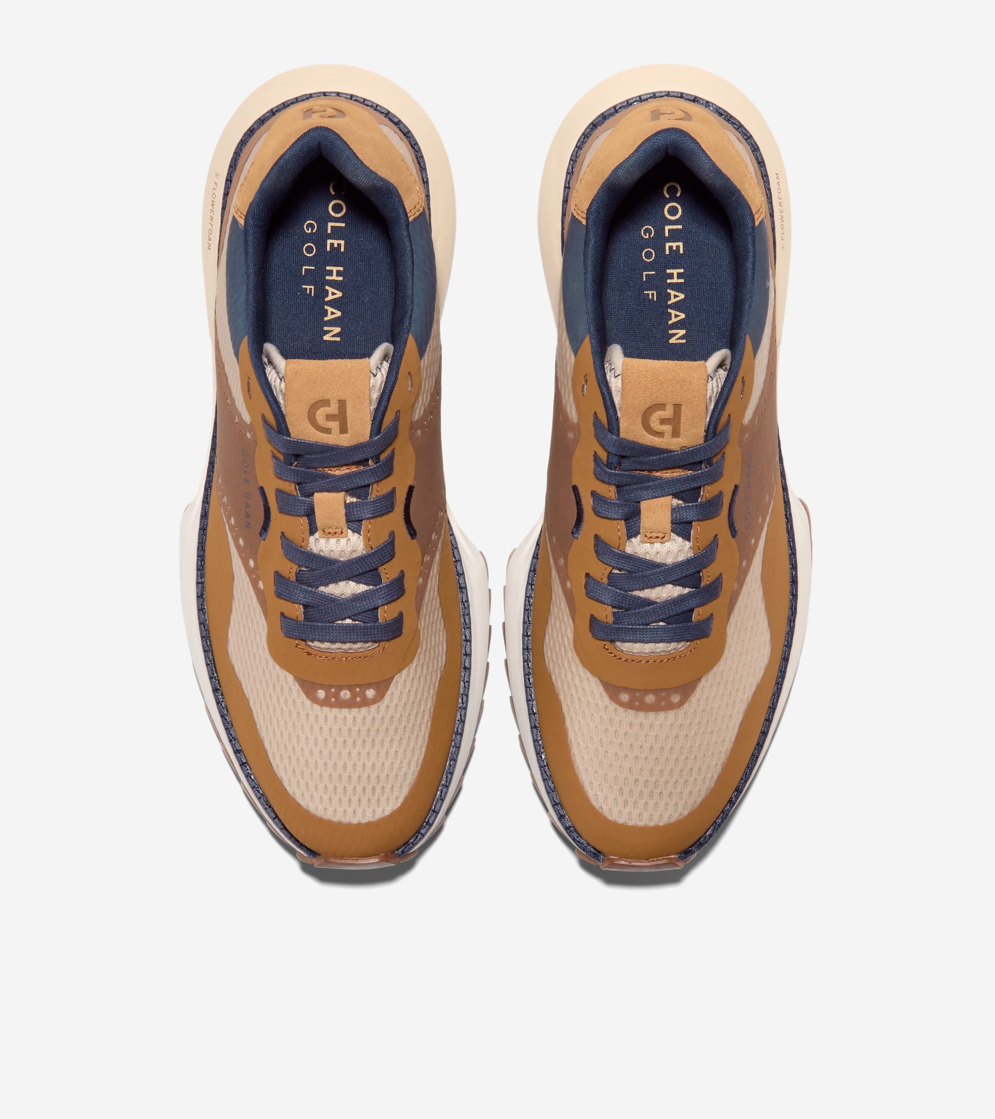 C43356:OXFORD TAN / NAVY BLAZER / SILVER BIRCH WR