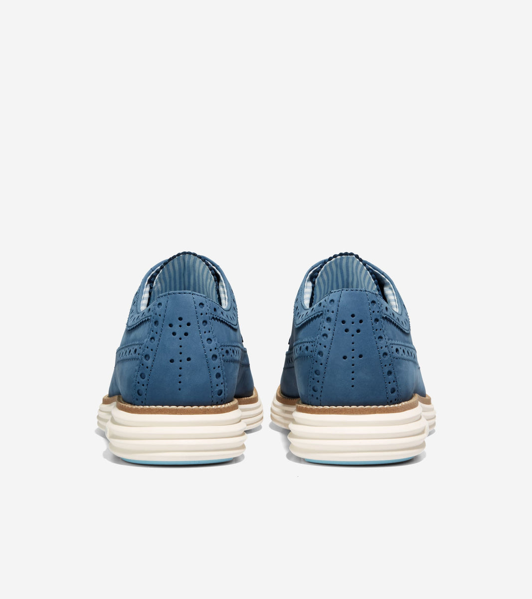 C37901:ENSIGN BLUE NUBUCK /IVORY