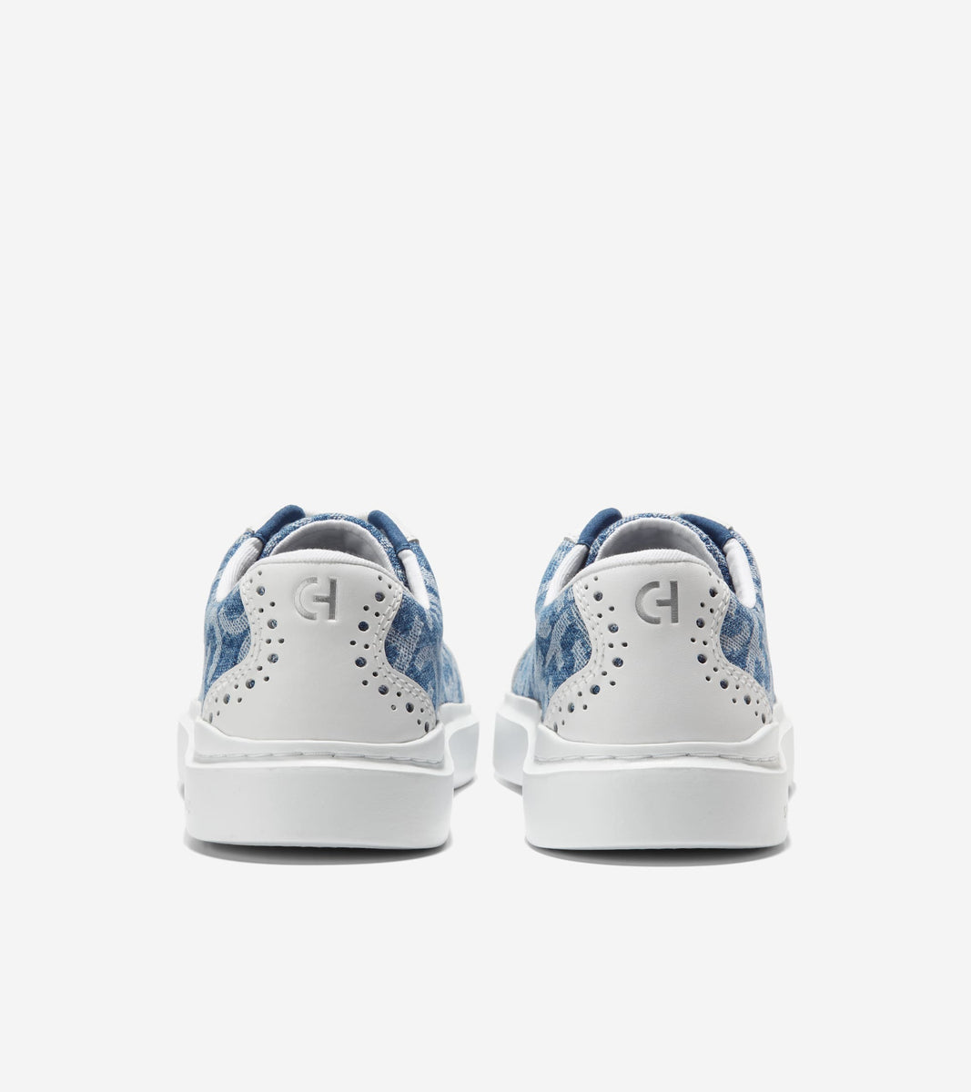 W28826:CH MONOGRAM DENIM JACQUARD/OPTIC WHITE