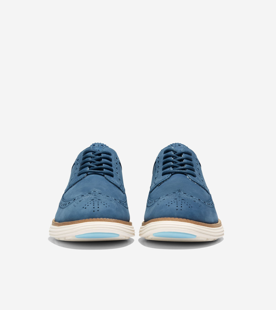 C37901:ENSIGN BLUE NUBUCK /IVORY