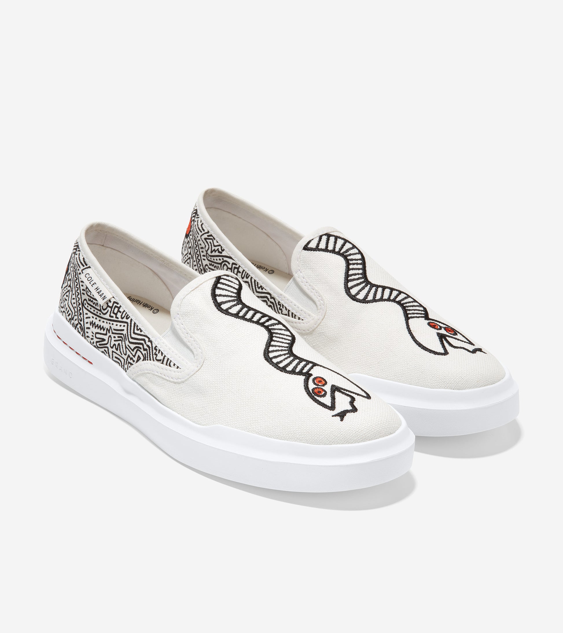 Women's Cole Haan x Keith Haring GrandPrø Rally Slip-On Sneaker