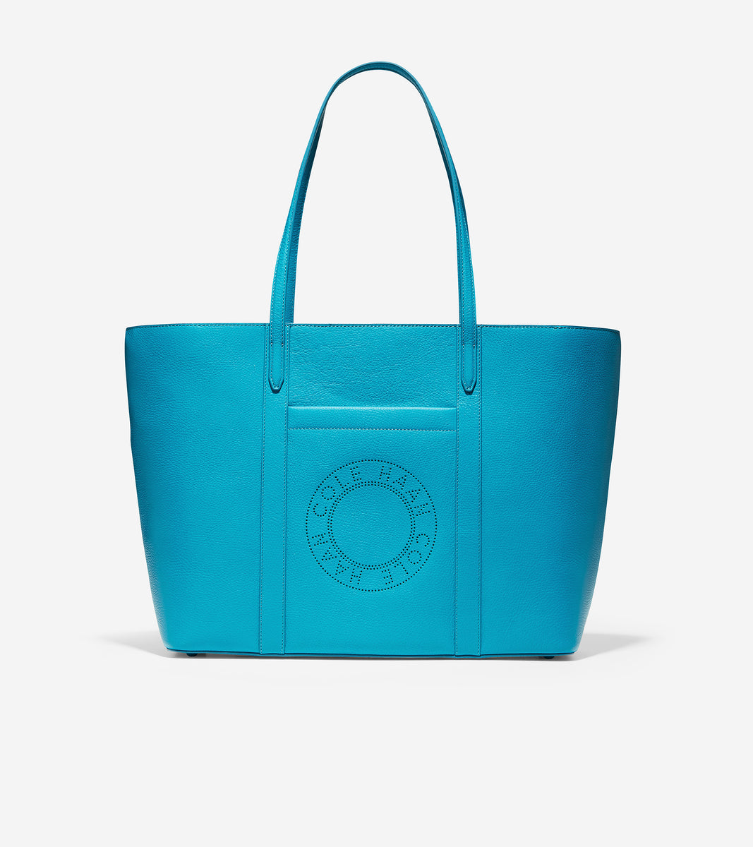 Women's Leather Zip Top Tote