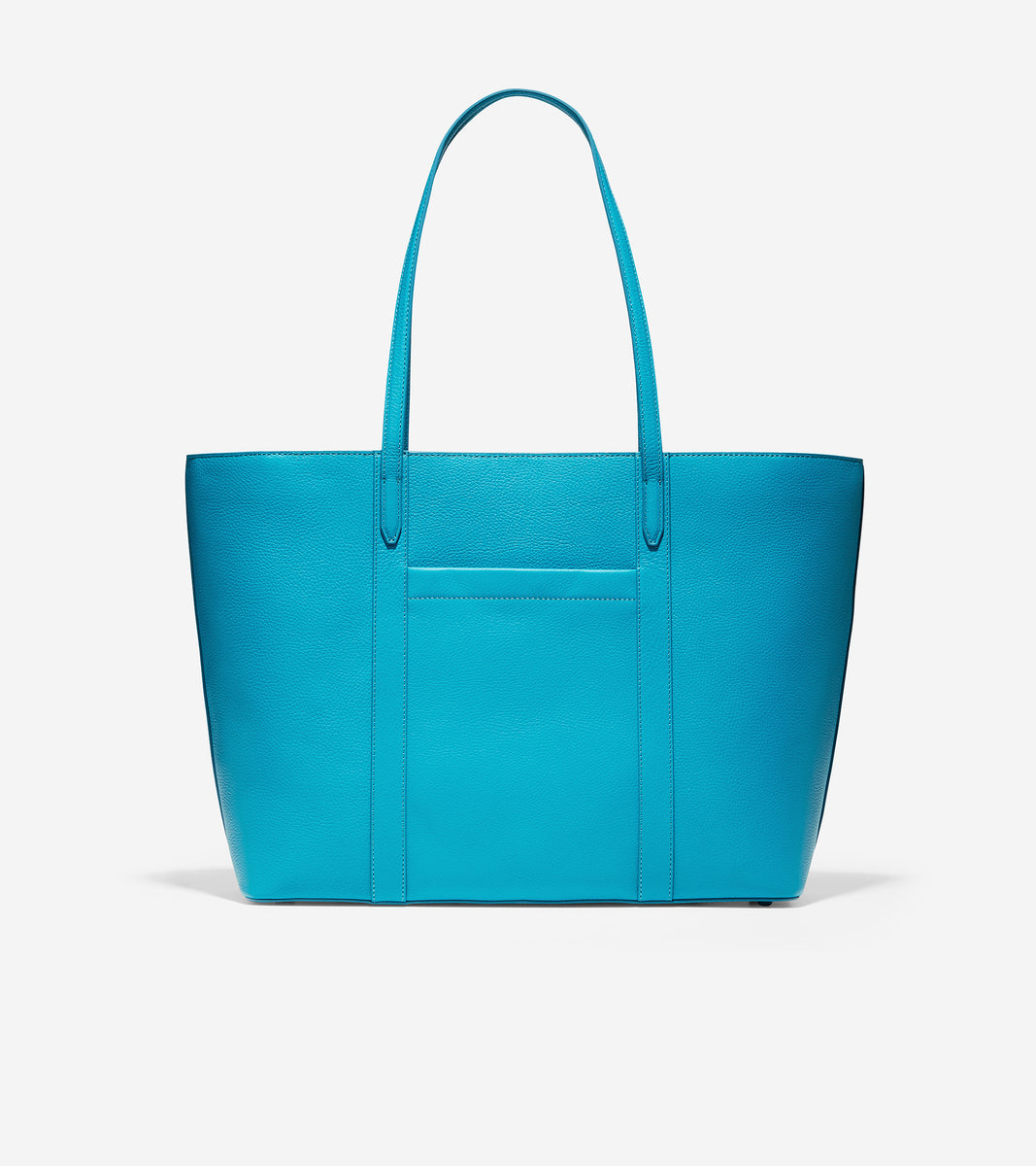 Women's Leather Zip Top Tote